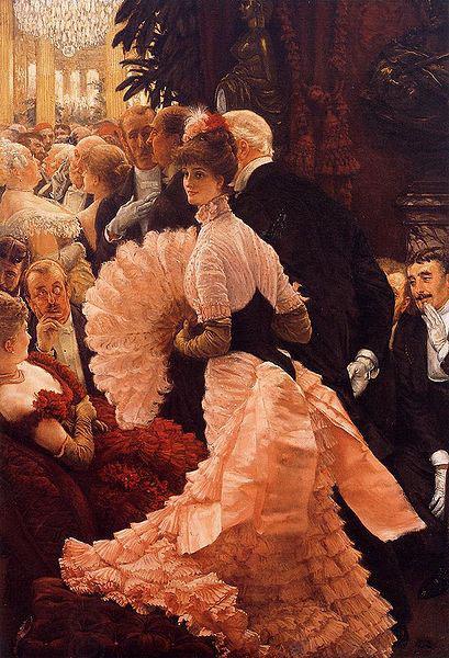 James Tissot A Woman of Ambition (Political Woman) also known as The Reception China oil painting art